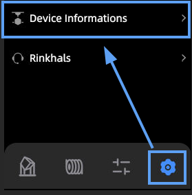 Get current IP on k3m