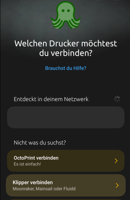 OctoApp Klipper