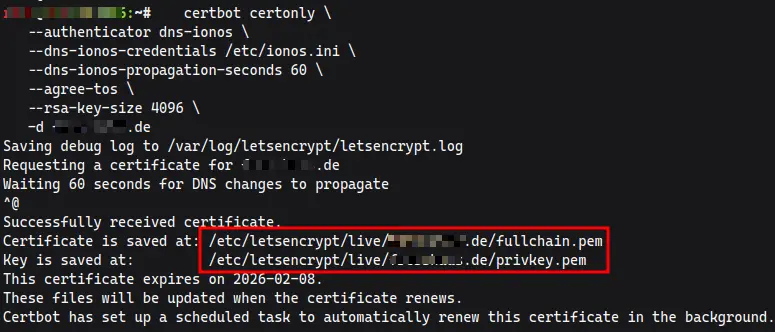 certbot-ionos-command
